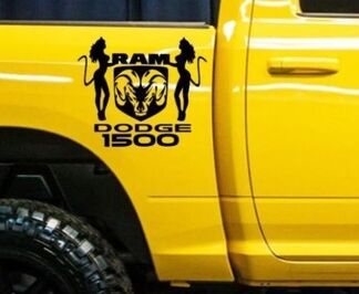 Dodge Ram 1500 RT HEMI Truck Bed Box kit d'autocollants de décalcomanies graphiques mopar maintenant