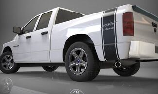 1500 2500 3500 Camion Bed Side Stripe Dodge Ram SPORT Autocollant en vinyle 017C