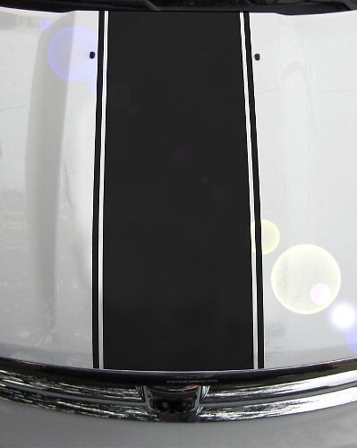 1500 2500 3500 Ram camion capot rayures vinyle autocollant graphique DH-000