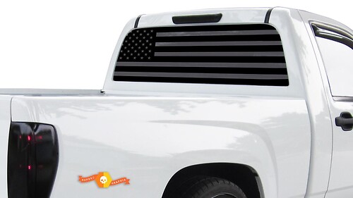 Bannière drapeau américain pour Chevy S10 94-04 – Autocollants en vinyle Sonoma V8
