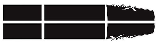 Kit bandes Extream Chevrolet Colorado Rally Racing S-10 GMC Canyon
