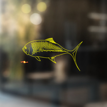 Autocollant Vinyle Universel Poisson Caranx_4