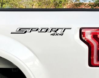 Ford F150 Sport 4X4 autocollants chevet décalcomanie 2015 2016 décalcomanies vinyle coupe autocollant SF