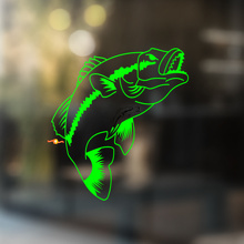 Autocollant Vinyle Universel Perch Fish_2