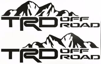 Autocollants de camion Toyota TRD Mountain Off Road Tacoma Tundra Stickers