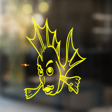 Autocollant Vinyle Universel Punk Fish_4