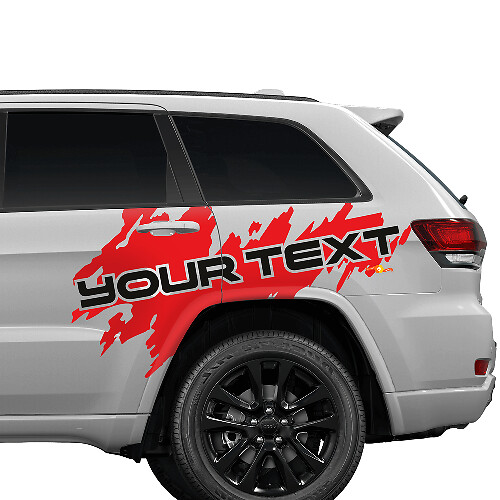 Autocollant vinyle graphique latéral personnalisé pour Jeep Cherokee Trailhawk 1