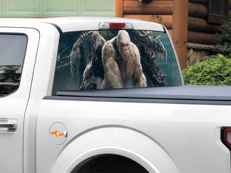 Rampage George Movie 2018 Autocollant de fenêtre arrière Pick-up Truck SUV Car n'importe quelle taille