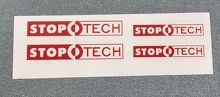 Autocollant en vinyle Style Étrier de frein StopTech pour voitures Dodge_2