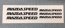 Set d'autocollants en vinyle pour étrier de frein Mazdaspeed pour Mazda_2