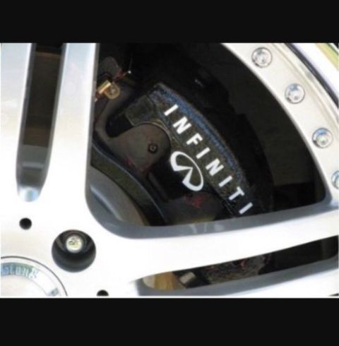 Set d'autocollants en vinyle de logo Infiniti pour étrier de frein Infiniti