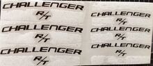 Dodge Challenger R/T RT Curved Caliper Brake HIGH TEMP Vinyl Sticker Decal (n’importe quelle couleur) 6X
 2
