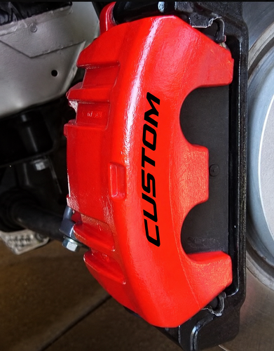 LETTRAGE personnalisé d’étrier de frein Autocollant vinyle universel pour Dodge Charger