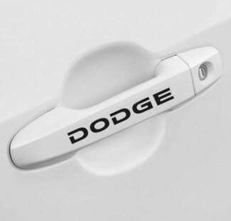 Autocollants Dodge Wheels Autocollants Poignée de porte Graphiques Vinyle Emblème Logo