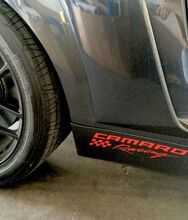 Chevy Camaro LS LT RS SS Zl1 Z28 Racing Side Jupe Fender Vinyl Decal Autocollant
 2