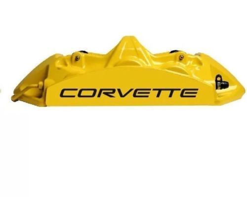 Corvette Étrier de frein haute température. Autocollants en vinyle 6X
