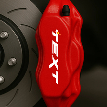 Texte personnalisé Autocollant en vinyle haute température pour étrier de frein Ensemble de 8 pour Jeep 2