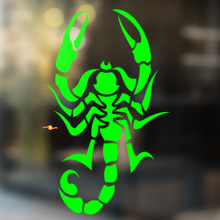 Autocollant Vinyle Universel Style Tribal Art Scorpion_3