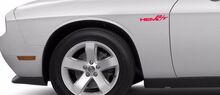 3x Hemi Rt, Dodge Car Decal, Challenger, Charger, Die Cut Sticker 2