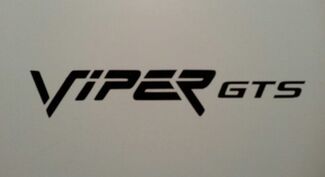 Autocollant Viper Gts Dodge Challenger Charger Ram Mopar Hemi V10