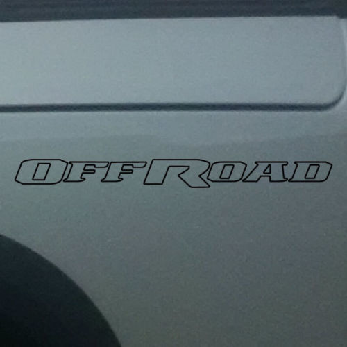 Autocollants en vinyle latéraux Rebel & Off Road pour RAM 1500 Rebel