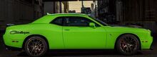 Autocollants latéraux en vinyle avec lettrage Challenger pour Dodge Challenger (paire)_2