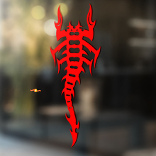 Autocollant Vinyle Universel Style Tribal Scorpion de Feu_2