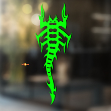 Autocollant Vinyle Universel Style Tribal Scorpion de Feu_3