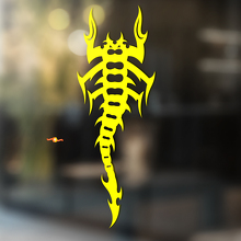 Autocollant Vinyle Universel Style Tribal Scorpion de Feu_4