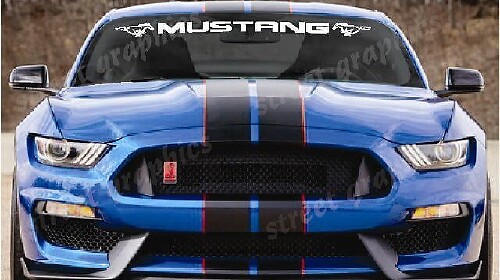 Autocollant en vinyle de pare-brise de marque pour Musclecar Musclecarmodel GT