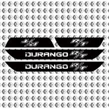 Kit d’autocollants en vinyle pour seuil de porte R/T pour Dodge Durango 2011-2017_2