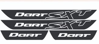 NOUVEAU! Autocollants de seuil de porte en vinyle Dodge Dart SXT 2013 2014 2015 2016