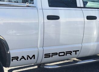 1500 2500 Dodge Ram Sport Vinyl Stickers Stickers personnalisés logo mopar 5.7 L Rebel RT №4
