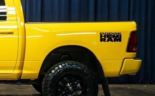 Autocollant en vinyle style Ram Hemi pour flanc de caisse Dodge Ram 2500