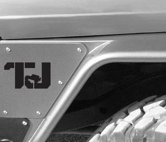 TJ Jeep Wrangler CUSTOM DECALS ensemble de décalcomanies automobiles de qualité supérieure de qualité 2 1