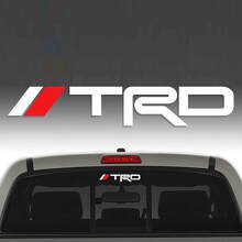 Autocollant vinyle de style TRD pour lunette arrière Toyota Tacoma Tundra_2