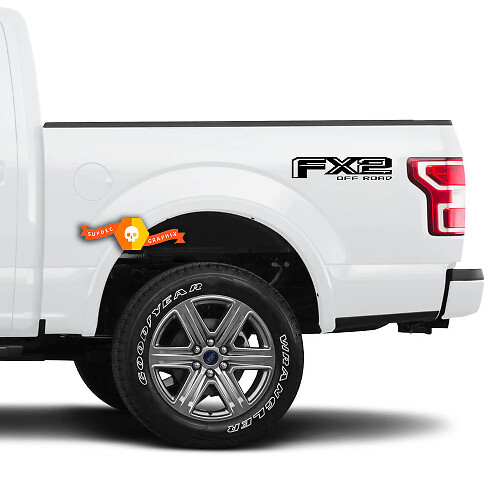 Ford FX2 F150 Off Road 2015 2016 2017 2018 Stickers 2 Autocollants Vinyle Prédécoupés Camion