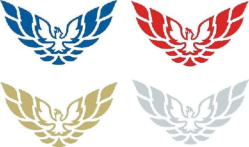 Pontiac Firebird Trans Am Formula Sail Panneau Oiseau Graphique Autocollants 98-02
