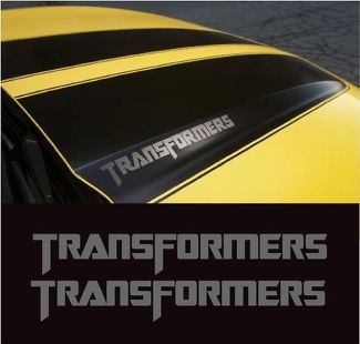 Camaro Ss Autobot Transformers Edition Capot Stickers Autocollants Bumblebee