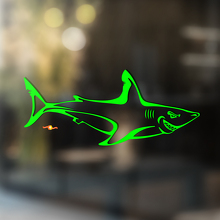 Autocollant Vinyle Universel Smiling Shark_3