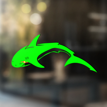 Autocollant Universel en Vinyle Grand Requin Blanc_4