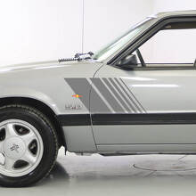 Kit de Stickers Décalques à Rayures Latérales Effacées Clignotantes pour Ford Mustang 1979-93_2