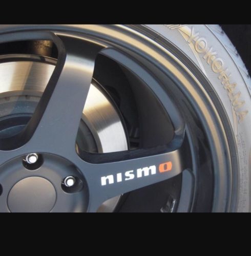 Ensemble de 5 autocollants vinyles pour jantes style Nismo