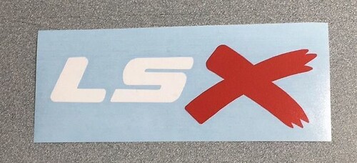 Autocollant décalcomanie LSX [n’importe quelle couleur]
