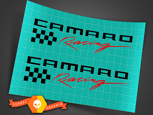 Autocollant décalcomanie en vinyle pour bas de caisse, aile latérale de course Chevrolet Camaro LS LT RS SS Zl1 Z28 2