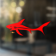 Autocollant Vinyle Universel Requin Furieux_2