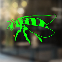 Autocollant Vinyle Universel Abeille_2