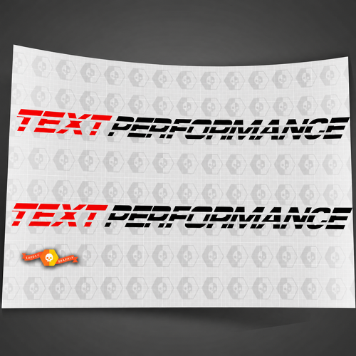 Autocollant Décalque Personnalisé Capot Performance Compatible Dodge Ram 5.7L V8