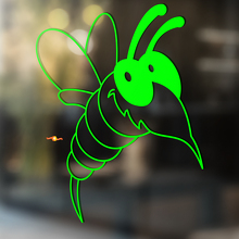 Autocollant Vinyle Universel Funny Bee_3