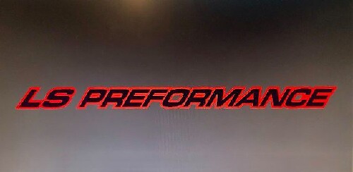 Kit d'autocollants vinyl pour capot LS Performance pour Chevy GMC Silverado Sierra